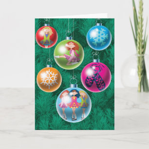 Irländsk Baublesjulkort Helgkort