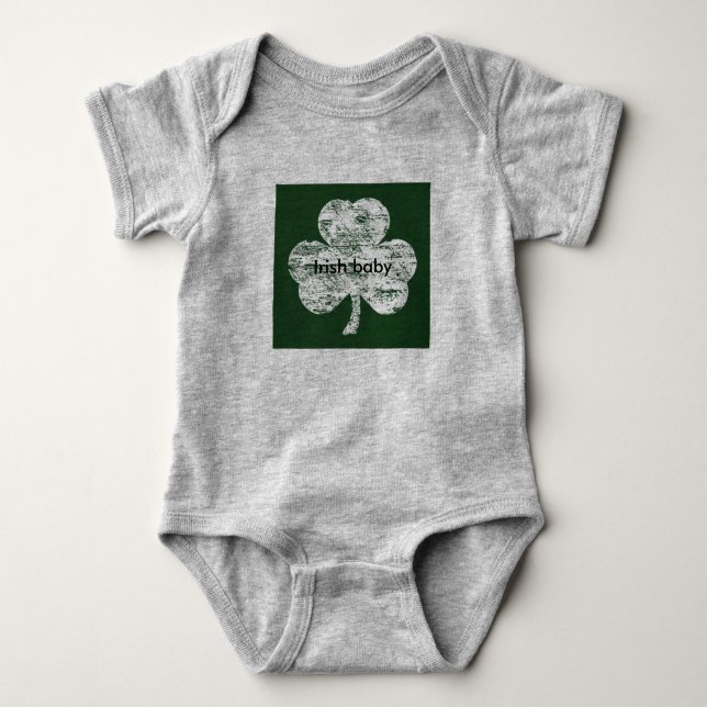 Irländsk bebis t-shirt (Framsida)