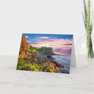 Irländsk bild för Birthday-hälsning-kort Kort