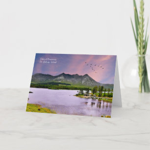 Irländsk bild för Hälsning Card Kort