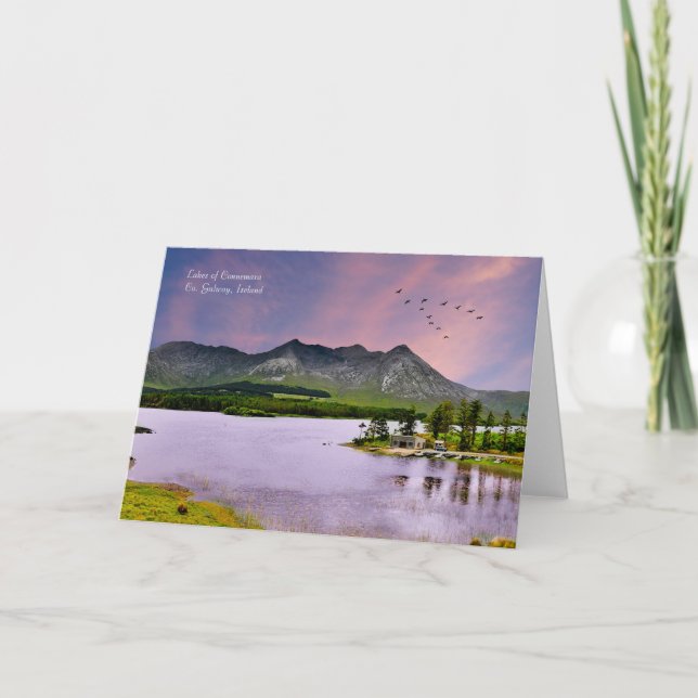 Irländsk bild för Hälsning Card Kort (Framsida)