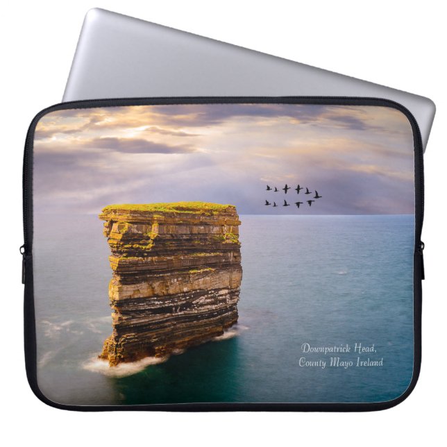 Irländsk bild för Neoprene-Laptop-Sleeve Laptop Sleeve (Framsidan)
