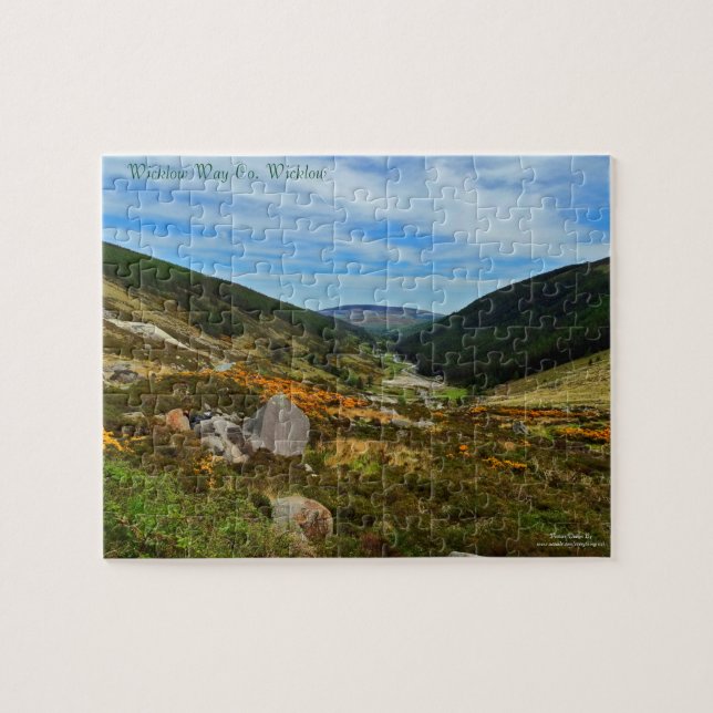 Irländsk bild för Photo-Puzzle-with-Gift-Box Pussel (Horisontell)