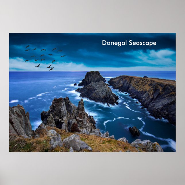 Irländsk bild för poster (Framsidan)