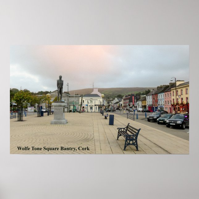 Irländsk bild för poster (Framsidan)