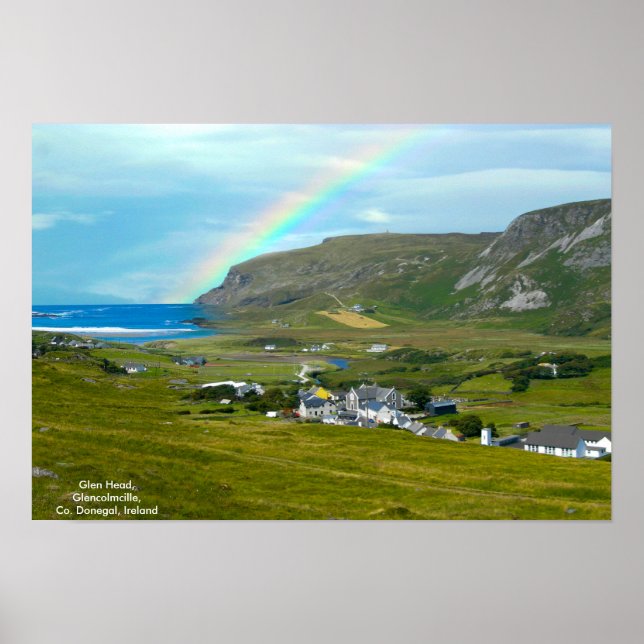 Irländsk bild för poster (Framsidan)