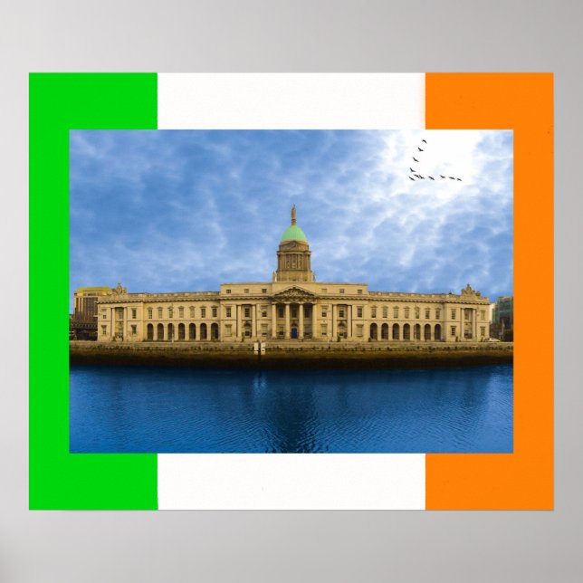 Irländsk bild för poster (Framsidan)