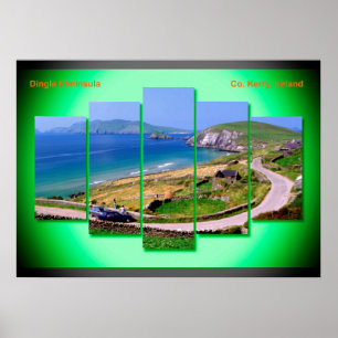 Irländsk bild för poster
