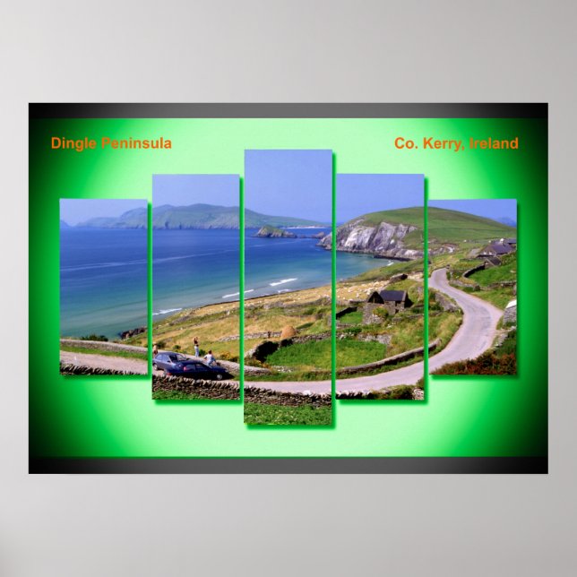 Irländsk bild för poster (Framsidan)