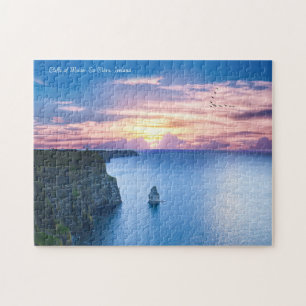 Irländsk bild för Puzzle-with-Gift-Box Pussel
