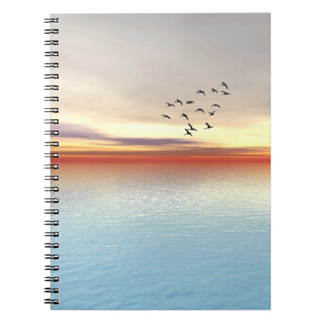 Irländsk bild för Spiral fotopatbok Anteckningsbok (Framsidan)