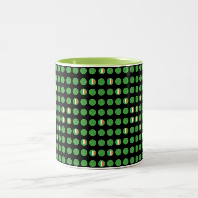 Irländsk bild för Two-Tone Mugg (Center)