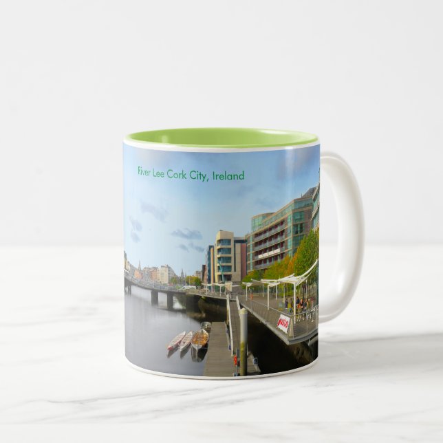 Irländsk bild för Two-Tone Mugg (Framsida höger)