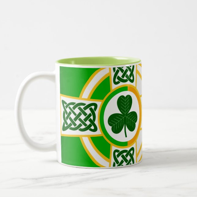 Irländsk bild för Two-Tone Mugg (Vänster)