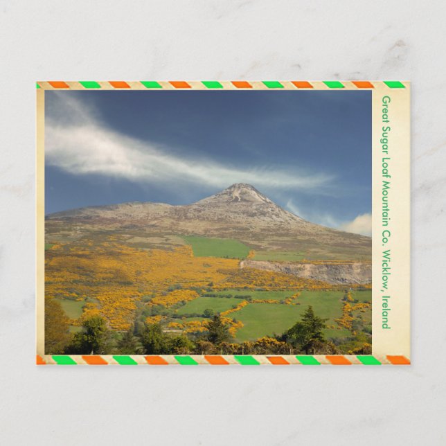 Irländsk bild för vykort (Framsida)