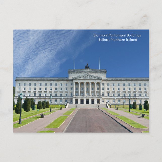 Irländsk bild för vykort (Framsida)