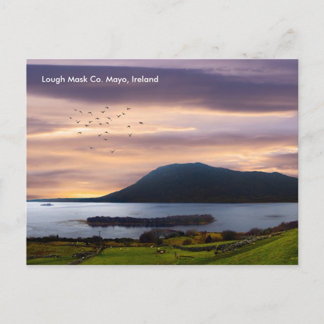 Irländsk bild för vykort (Framsida)