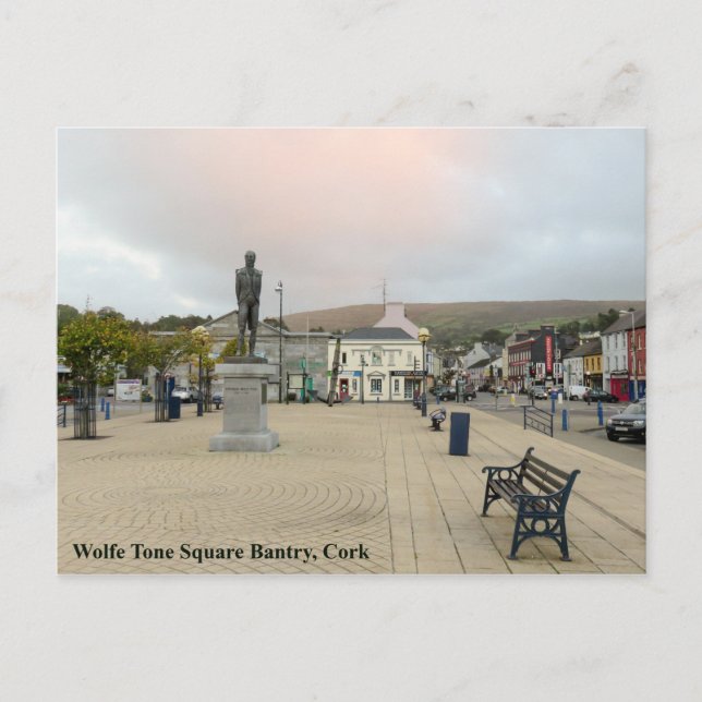 Irländsk bild för vykort (Framsida)