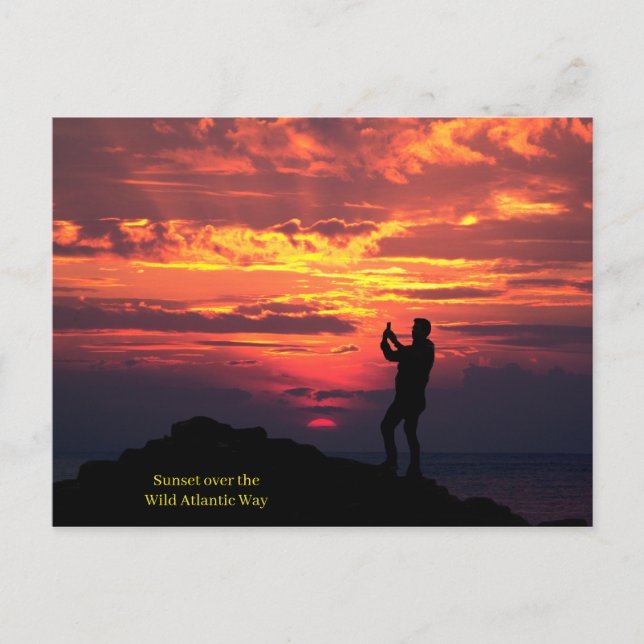 Irländsk bild för vykort (Framsida)