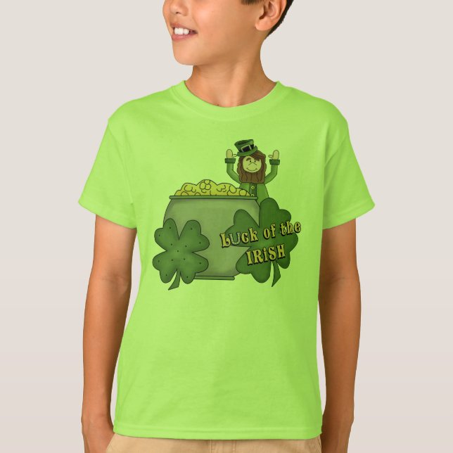 Irländsk bock t-shirt (Framsida)
