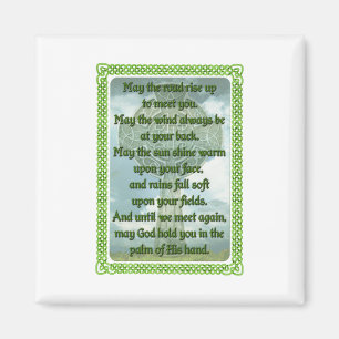 Irländsk bön magnet