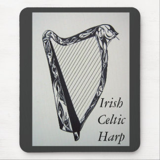 Irländsk Celtic harpa Musmatta