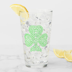 Irländsk Celtic Shamrock Glaskopp