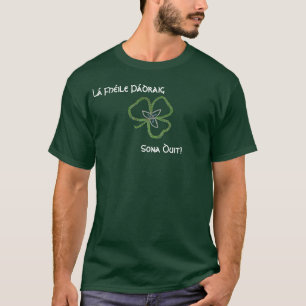 Irländsk Celtic ShamrockfnurraGaelic Tröja