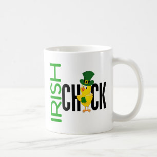 Irländsk chick kaffemugg