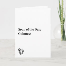 Irländsk citataffisch, Guinness temaaffisch Kort