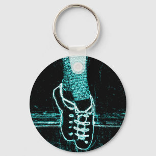 Irländsk dans Ghillies Keychain Nyckelring