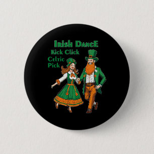 Irländsk dans spark klack dans St Patricks Day irl Knapp