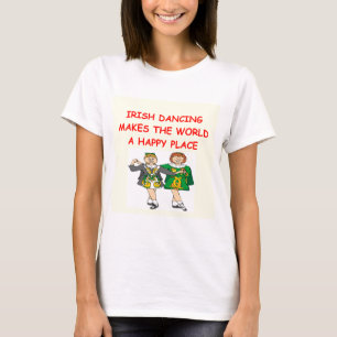 irländsk dans tee shirt