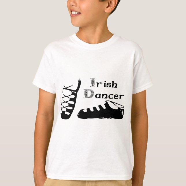 Irländsk dansare Ghillies T-shirt (Framsida)