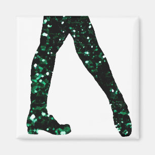 Irländsk dansare magnet