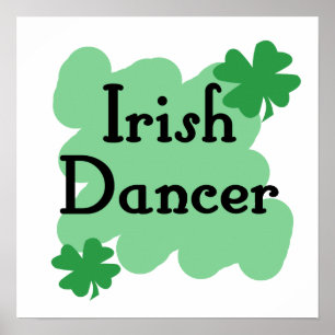 Irländsk dansare poster