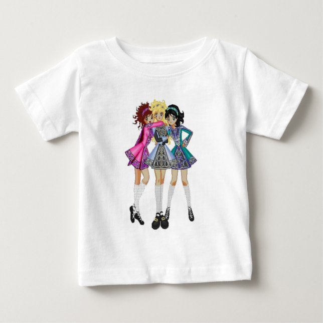 Irländsk dansare t-shirt (Framsida)