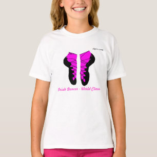 Irländsk dansare - världen klassificerar tee shirt
