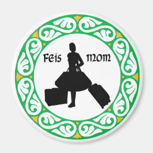 Irländsk dansFeis mamma Magnet