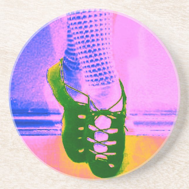 Irländsk danskustfartyg underlägg sandsten (Framsidan)