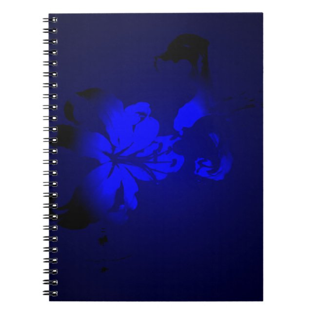 Irländsk design-Blomsterkollektionen Anteckningsbok Med Spiral (Framsidan)