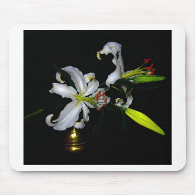 Irländsk design för märken och blommor musmatta (Framsidan)