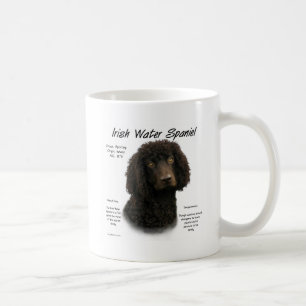 Irländsk design för vattenSpanielhistoria Kaffemugg