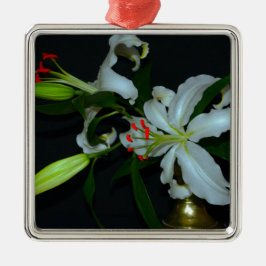Irländsk design-Mässing och blomsamling Julgransprydnad Metall