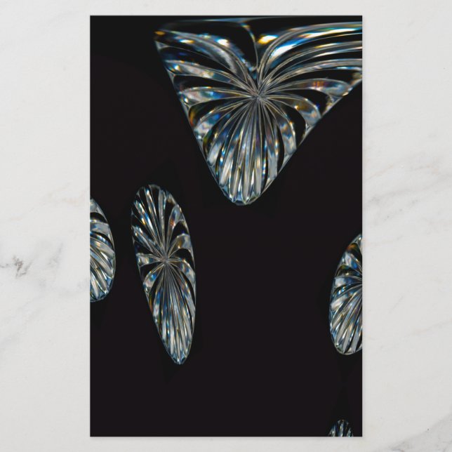 Irländsk design - The Crystal Collection Brevpapper (Framsida)