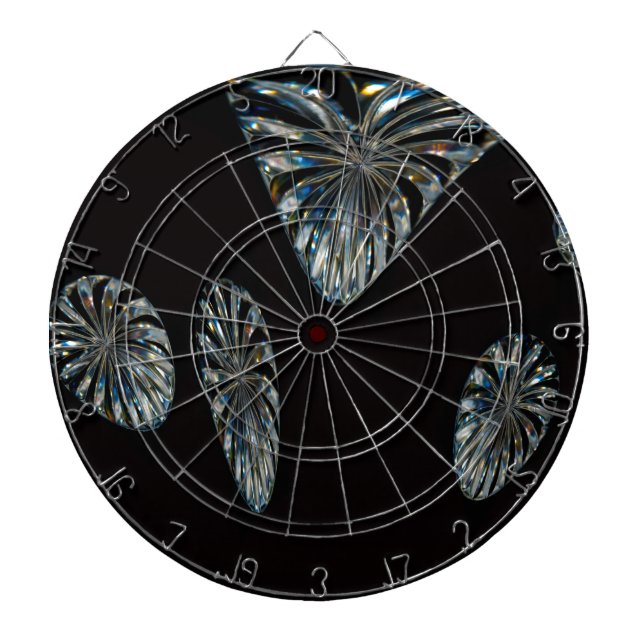 Irländsk design -The Crystal Collection Darttavla (Framsidan)