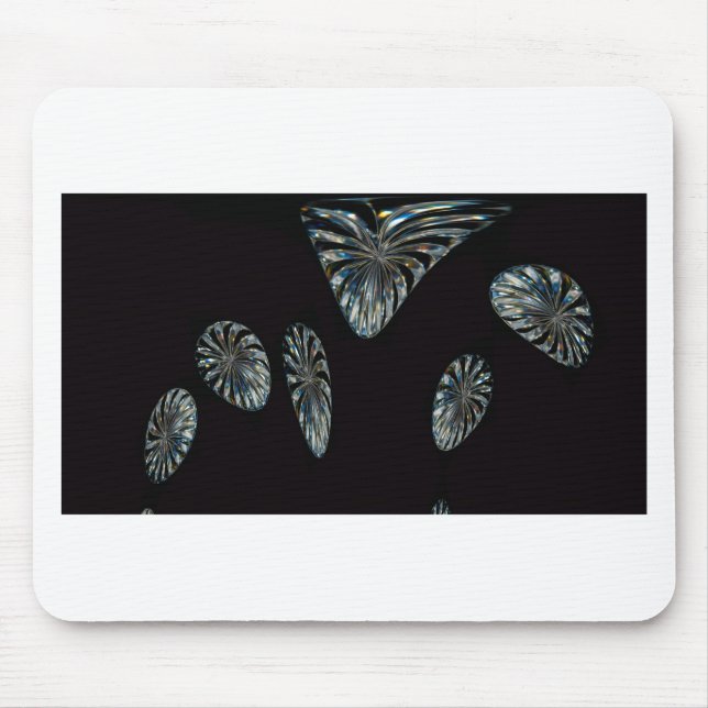Irländsk design - The Crystal Collection Musmatta (Framsidan)