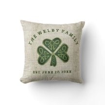 Irländsk familj Est för Artsy Shamrock. Datera