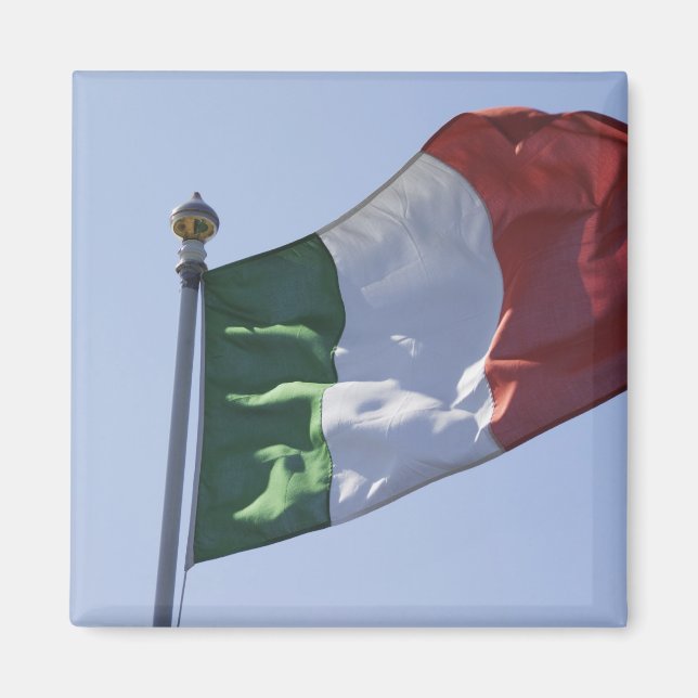 Irländsk flagg magnet (Framsidan)