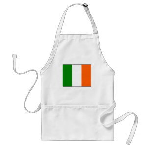 Irländsk flagg städskort Irland  Förkläde